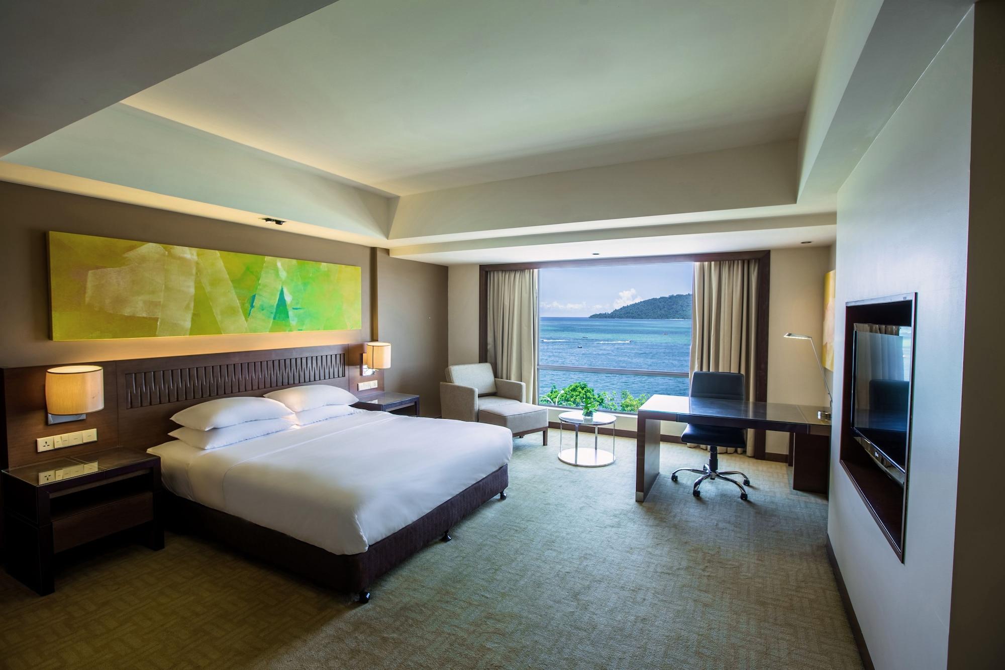 Hyatt Regency Kinabalu Hotel Kota Kinabalu Exterior foto Deluxe Ocean View Room
